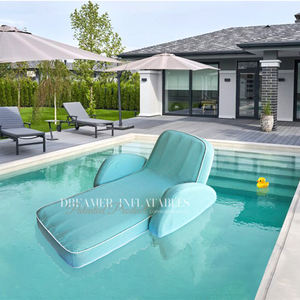 Chaises longues gonflables personnalisées pour inclinable flottant gonflable de piscine côté piscine - Product Image 3