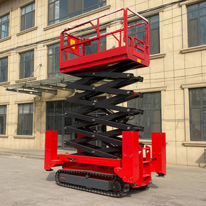 Plataforma Elevadora Eléctrica con Certificación CE, 10m 500kg, Tipo Tijera, para Mantenimiento en Fábrica, con Elevación Suave - Product Image 1