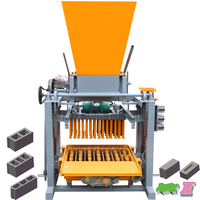 Machine à fabriquer des briques de pavage Qt4-35B Holland, machine à fabriquer des blocs, prix de la machine à blocs manuelle à Mombasa