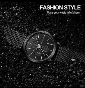 HM-109 Hannah Martin <span class=keywords><strong>น</strong></span>าฬิกาควอตซ์กัน<span class=keywords><strong>น</strong></span>้ำมีวั<span class=keywords><strong>น</strong></span>ที่สแต<span class=keywords><strong>น</strong></span>เลสนาฬิกาผู้ชายหรูหรา - Product Image 4