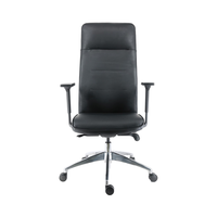 Foshan chaise de bureau à domicile de luxe de haute qualité nouveau cuir PU conception pivotante moderne pour patron invité salon visiteur salle à manger en attente
