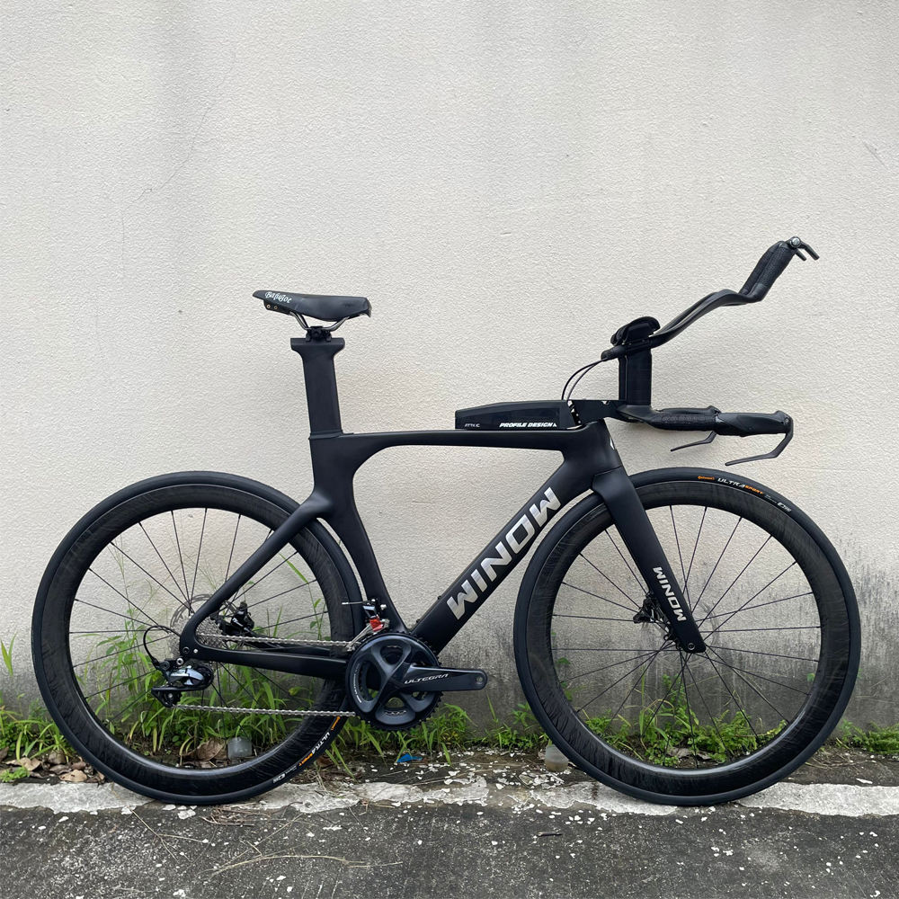 Bicycles Time Bikes For Sale Carbon Fiber TT/Road Bike With Disc