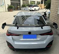 ABS-Kunststoff Schwanenhals-Flügelspoiler Carbon-Optik 19. Generation Universeller GT4RS-Stil Limousinen-Heckspoiler