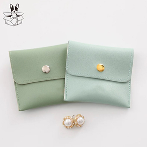 โลโก้ที่กำหนดเองคุณภาพสูงกระเป๋าใส่เครื่องประดับขนาดเล็กโลโก้แกะสลักกระเป๋าหนัง PU สำหรับผู้หญิงกระเป๋าบรรจุภัณฑ์เครื่องประดับเอลีควีน EQ0351 - Product Image 2