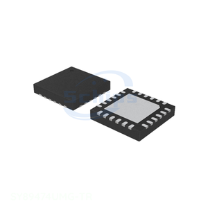 Composants de circuits électroniques 24 VFQFN à contacts apparents, 24 MLF SY89474UMG-TR Logique Original - Product Image 1