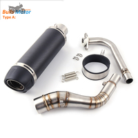 2015 ~ 2020 tuyau d'échappement pour yamaha Nmax 155 NMAX125 collecteur d'échappement moteur 51MM 304 acier inoxydable
