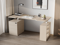 Bureaux d'apprentissage debout ergonomiques électriques réglables en hauteur pour enfants modernes