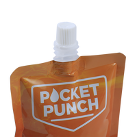 Pochette debout liquide en plastique réutilisable de 200ml avec impression personnalisée Sacs à bec verseur de poche Doypack