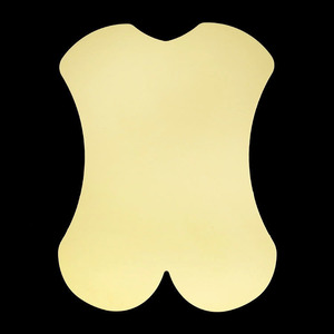 520x390x3.3mm Large Silicone Full Back Tattoo <b>Practice</b> Skin Soft Skin Color <b>Pad</b> for Body Art PMU Training - Product Image 1