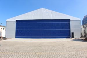 Gran puerta aislado avión almacén rollo <span class=keywords><strong>Crane</strong></span> puertas puerta del Hangar. - Product Image 5