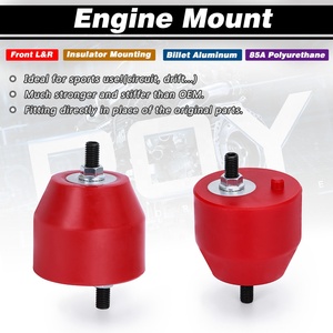 Soporte de Motor Delantero Izquierdo y Derecho para BMW <span class=keywords><strong>E36</strong></span> E46 <span class=keywords><strong>Compact</strong></span> Z3 Z4 Inline 6 Cilindros 85A Poliuretano 11811140985 22116779970 - Product Image 2