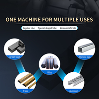 Machine de découpe laser à fibre CNC automatique 5 axes pour tubes en acier inoxydable/aluminium/acier, prise en charge BMP, fonctionnalité 3D, nouveauté