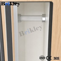 Casillero de Fútbol Impermeable Vestiaire, Material HPL con Cerradura Electrónica, Estructura Ensamblada para Vestuario