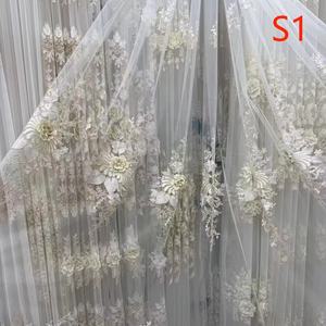 Offre spéciale de <span class=keywords><strong>tissu</strong></span> pour rideaux en voile <span class=keywords><strong>blanc</strong></span> de haute qualité à bas prix pour le salon - Product Image 1