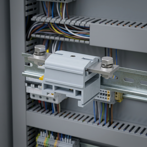 DPBB50 เทอร์มินัลบล็อกเซรามิก 100A การเชื่อมต่อแบบโบลท์ 3 ขั้ว/2 ขั้ว - Product Image 3