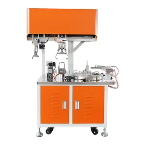 Automatic power cord winding binding tying machine USB cable coiling packing machine micro coil winding machine