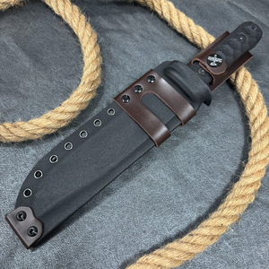 มีดอเนกประสงค์ Black Nirvana รุ่น LS098 ด้ามจับ G10 แบบปรับแต่งได้ ใบมีดเหล็ก 3V ขนาด 34 ซม. รับประกันคุณภาพ สำหรับงาน DIY ODM และ OEM - Product Image 4