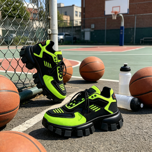 Vente en gros directe d'usine, baskets de luxe personnalisées, baskets de sport de rue pour hommes - Product Image 1