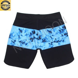 Short de bain taille haute grande taille respirant pour l'été, décontracté, protection solaire, avec impression par sublimation et logo personnalisé - Product Image 4