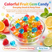 Multi-Colored Gem Sugar High Color Value Handmade Crystal Maltose 1kg Hard Candy Hard Candy