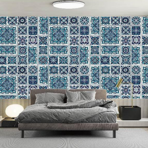 2025 Nieuwe Bohemian Style Schuim Wandpanelen <span class=keywords><strong>3D</strong></span> PVC Patroon Waterdicht Decoratief Verdikte Schuim Wandstickers - Product Image 3