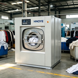 Lavatrice Industriale da 100kg Completamente Automatica con Estrattore per Fabbriche di Abbigliamento - Product Image 6