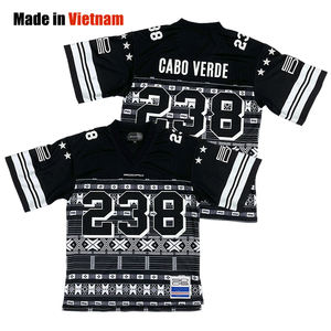 Vente en gros de maillots de football américain sur mesure maillots de football surdimensionnés de style Street Fashion - Product Image 1