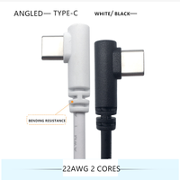 Câble de charge rapide USB C à C connecteur de type C plus long au prix d'usine