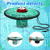 Porte-boissons flottant isotherme en néoprène personnalisé pour l'été, avec corde, idéal pour les fêtes à la piscine