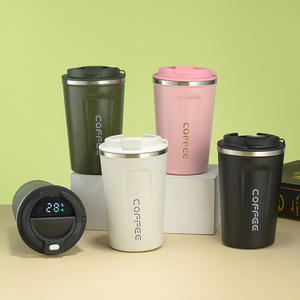 Vaso Térmico Inteligente de Acero Inoxidable de 380/510 ml, Doble Pared, 500 ml, Tapa con Pantalla de Temperatura, 12-24 Horas de Aislamiento Térmico - Product Image 3