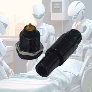 <span class=keywords><strong>P</strong></span>-serie kunststof ronde connector |   IP50 waterdichte aansluiting voor <span class=keywords><strong>IoT</strong></span>-sensornodsen voor buiten - Product Image 1