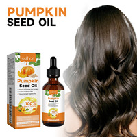 Minyak esensial rambut kering pelembab biji labu Peppermint minyak esensial semua jenis rambut OEM ODM untuk rambut sehat kuat