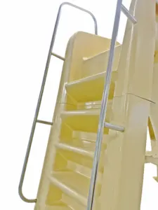 Tobogán de Agua <span class=keywords><strong>Residencial</strong></span> de Fibra de Vidrio para Casa o Villa, Piscina Duradera Resistente a los Rayos UV, Personalizable, Seguro para Exteriores - Product Image 5