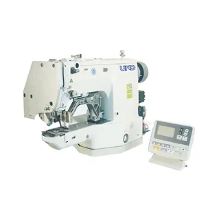 UND-438D-CF elektronik dikiş ve delme makinesi endüstriyel DİKİŞ MAKİNESİ giyim makineleri