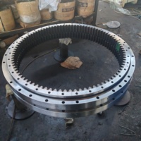 Roulement de tourelle d'excavatrice, vente directe fabricant, pour Komatsu PC30/PC50/PC100/PC120, usage agricole, matériau 42CrMo/50Mn, quatre points