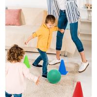 Très apprécié des enfants, pas besoin de gonfler la balle, ballon de basket silencieux, matériau en mousse PU, ballon de football à faible bruit, ballon élastique
