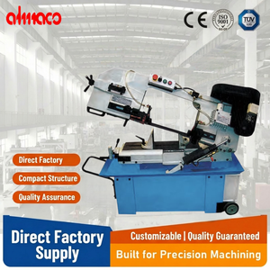 <span class=keywords><strong>เครื่อง</strong></span><span class=keywords><strong>เลื่อย</strong></span><span class=keywords><strong>สายพาน</strong></span>ตัดโลหะแนว<span class=keywords><strong>ตั้ง</strong></span>แบบกลไกความปลอดภัยสูง พร้อมระบบปรับแรงดึงไฮดรอลิกและมอเตอร์ 1.1 กิโลวัตต์ สำหรับชิ้นส่วนโลหะหลัก - Product Image 1