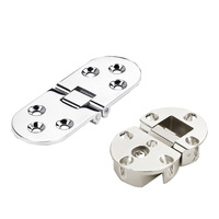 Charnière rabattable en acier 35mm au design moderne en alliage de zinc épaissi pour armoires de bureau accessoire de table pliante pour meubles de cuisine