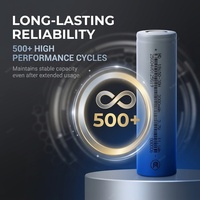 بطارية NORDA 18650 NMC 3.7V 3000mAh 5C عالية التفريغ أسطوانية الشكل جاهزة للاستخدام في أجهزة التبخير والطائرات بدون طيار والنسخ الاحتياطي
