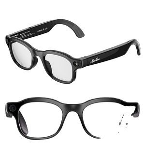 Lunettes Intelligentes MicroWear 1080P Double Caméra Assistant Vocal IA Chargement Type-C Monture Plastique Titane Verres Violets - Product Image 4