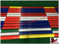 Bastones de relevo de PVC coloridos, antideslizantes y duraderos, equipo de atletismo para reuniones deportivas y actividades de team building, marca Reeds, 350x10x10cm