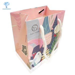 Sac en papier biodégradable personnalisé avec poignée, petit format - Product Image 4