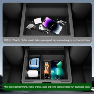 Trung tâm giao diện điều khiển tổ chức Tương thích với toyota 4runner 2025 chúng tôi mô hình bền ABS - Product Image 3