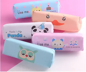 newest BSCI audited wholesale waterproof custom pattern zipper pencil case for girls students