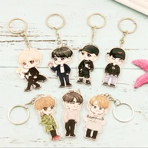 Mô Hình Idols GOT7 Bán Chạy Nhất Bùa Chú Chìa Khóa Tùy Chỉnh Cho Trẻ Em Móc Khóa Acrylic Nhựa Tùy Chỉnh