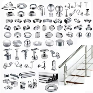 Modern Style Stainless Steel Handrail <strong>Bracket</strong> for Balcony <strong>Deck</strong> Rail DIY Hardware Components for Staircase <strong>Deck</strong> <strong>Railing</strong> Systems - Product Image 1