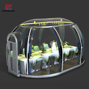 PC Ciel étoilé Extérieur Restaurant Salle de fête Camping mobile Tente Espace Cabine Maison à bulles transparente Chambre active - Product Image 1