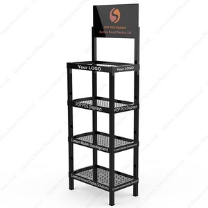 Exhibidor de Plástico para Botellas de Agua Grandes, Exhibidores para Centros Comerciales, Exhibidores de Piso para Puntos de Venta - Product Image 1