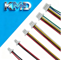 Cable de Altavoz KMD SH10 de 1.0 mm, Cable de Batería con Código de Color; Conectores de Cable Electrónico de 2P-9P (Longitudes de 50-300 mm)