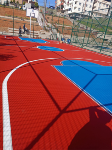 Peinture pour court de tennis ZBS Revêtement imperméable en copolymère acrylique à base d'eau 10Kg pour les surfaces de sports de plein air en asphalte en béton - Product Image 4